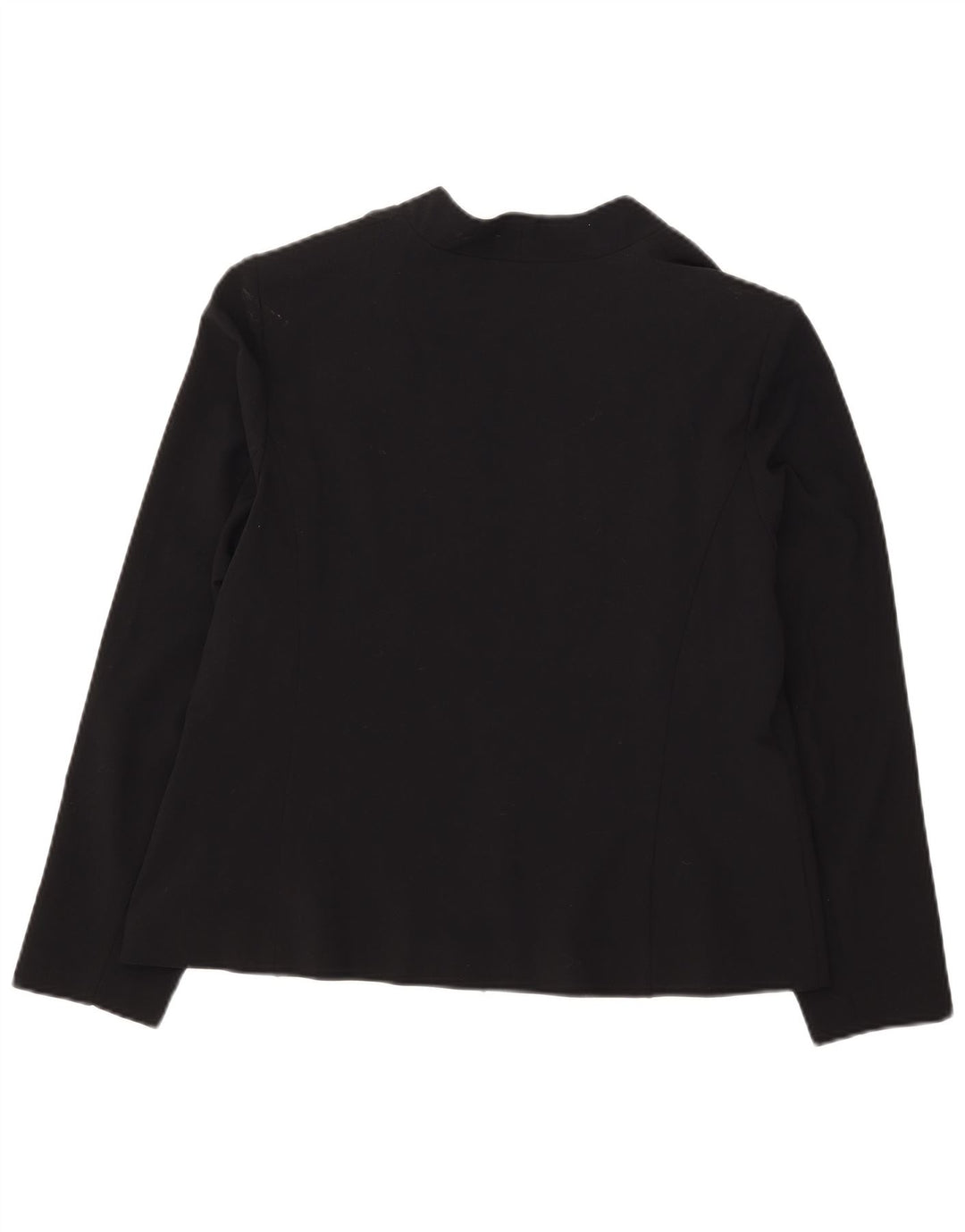 Giacca blazer aperta da donna Marks & Spencer UK 18 XL poliestere nero