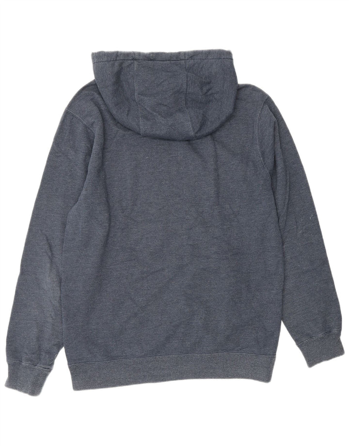 Felpa con cappuccio grafica da uomo VOLCOM in cotone medio blu navy