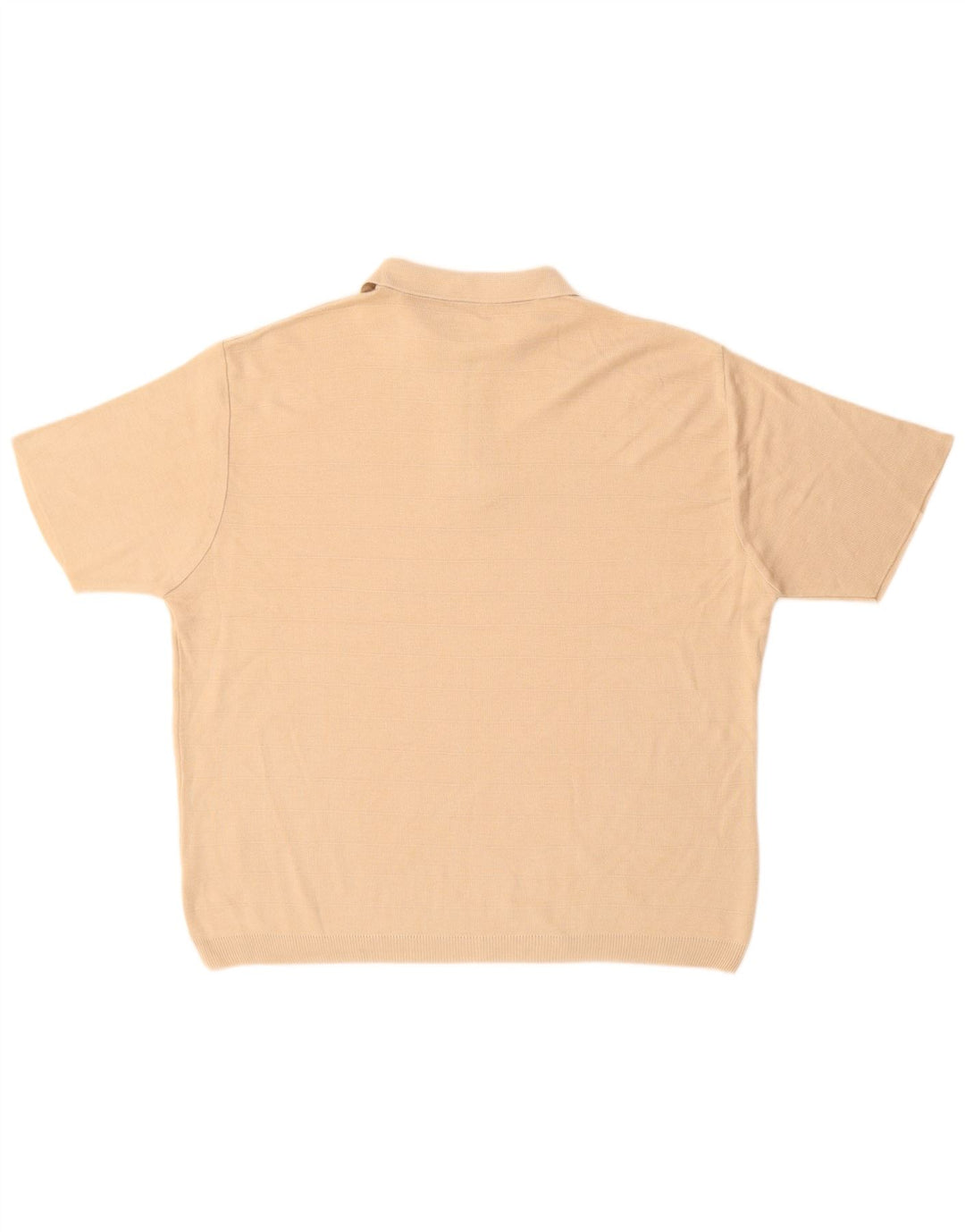 Marks & Spencer Maglione da uomo a maniche corte con collo a polo grande Beige