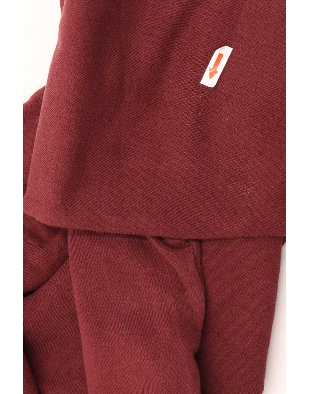 Ted Baker Felpa grafica da uomo Maglione taglia 5 XL Cotone bordeaux