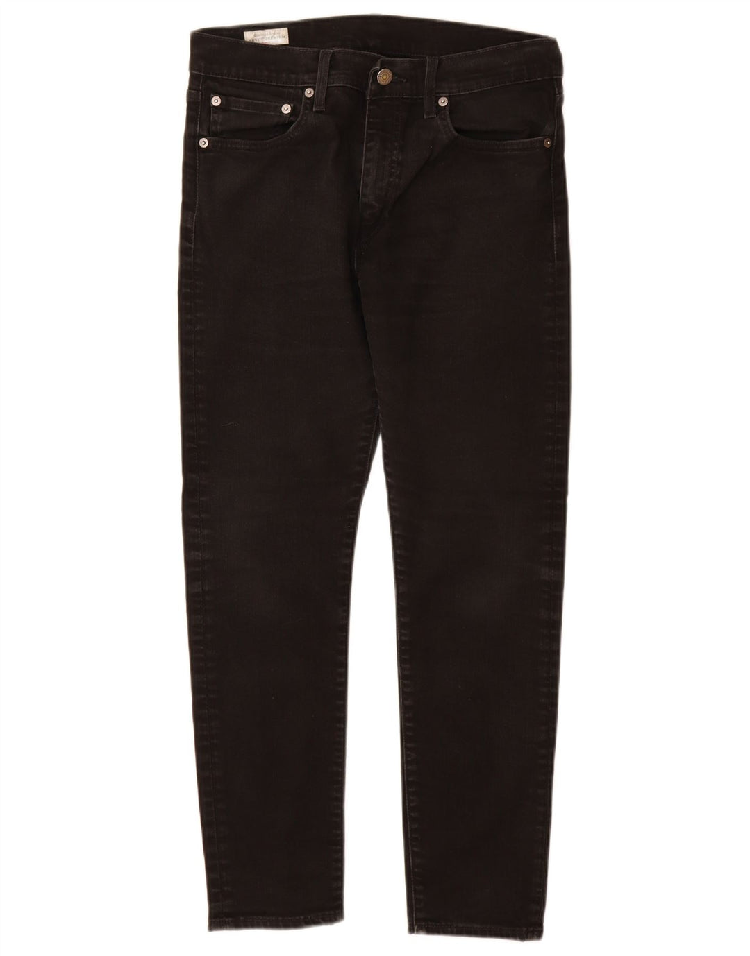 Jeans slim da uomo Levi's W32 L28 cotone nero