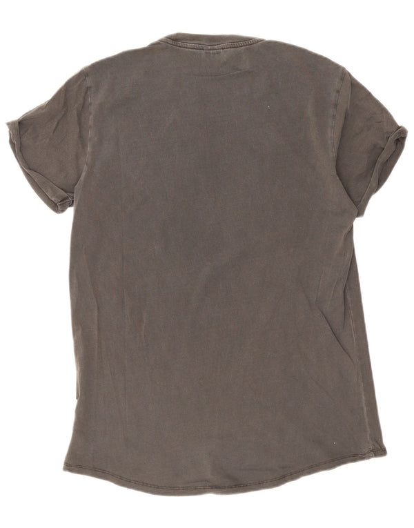 T-shirt da uomo G-Star Top piccola in cotone grigio
