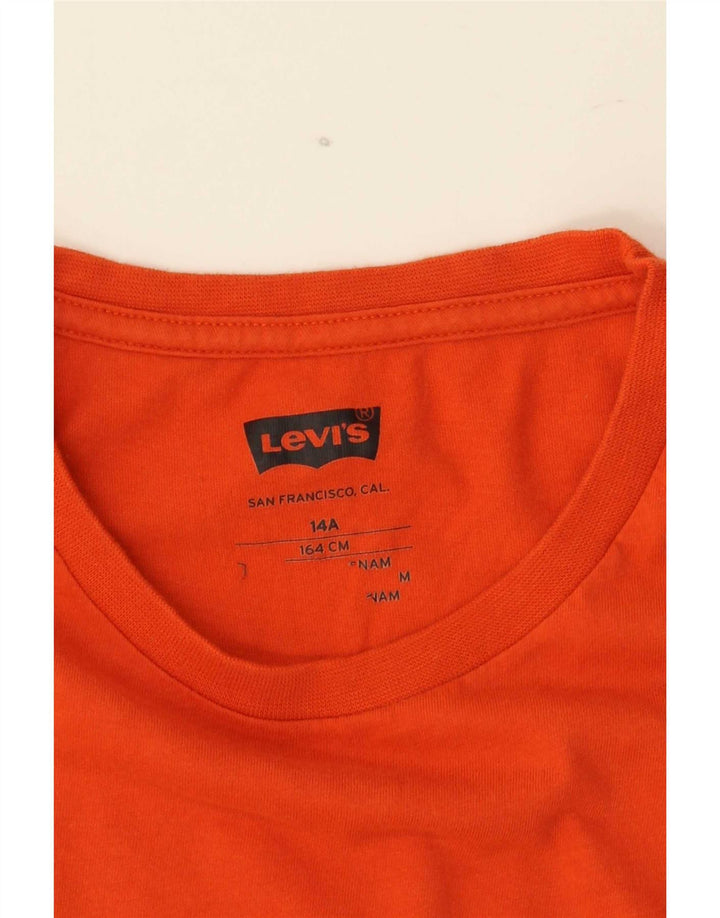 Maglietta Levi's per ragazzi 13-14 anni Arancione