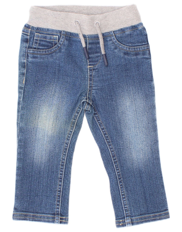 Jeans dritti Guess per neonato, 6-9 mesi, in cotone color block blu