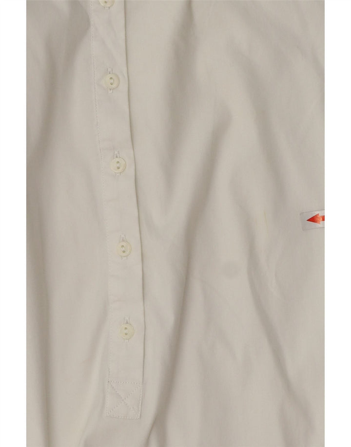 Maglia pullover con maniche a 3/4 da donna Zara UK 12 bianco medio