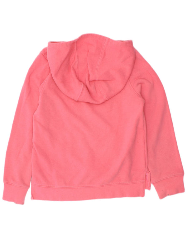 Felpa con cappuccio grafica per ragazze Under Armour 6-7 anni XS in cotone rosa