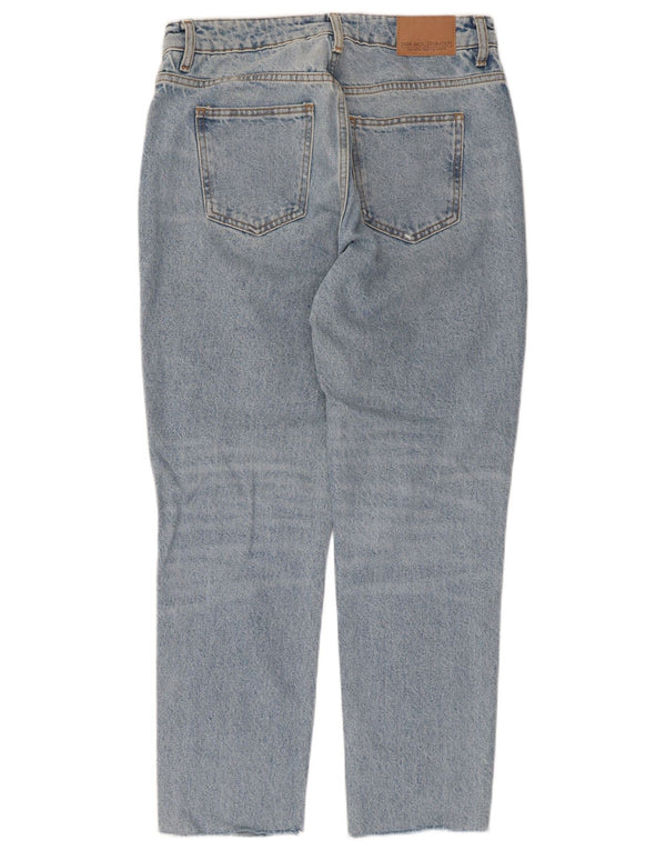 Jeans affusolati in difficoltà da donna Zara EU 38 Small W28 L27 cotone blu