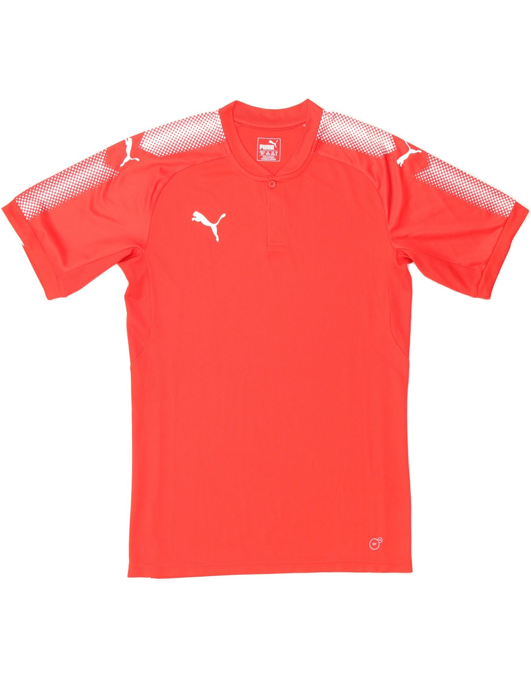 PUMA Mens T-Shirt Top Medium Red Polyester Vintage Puma and Second-Hand Puma from Messina Hembry 
