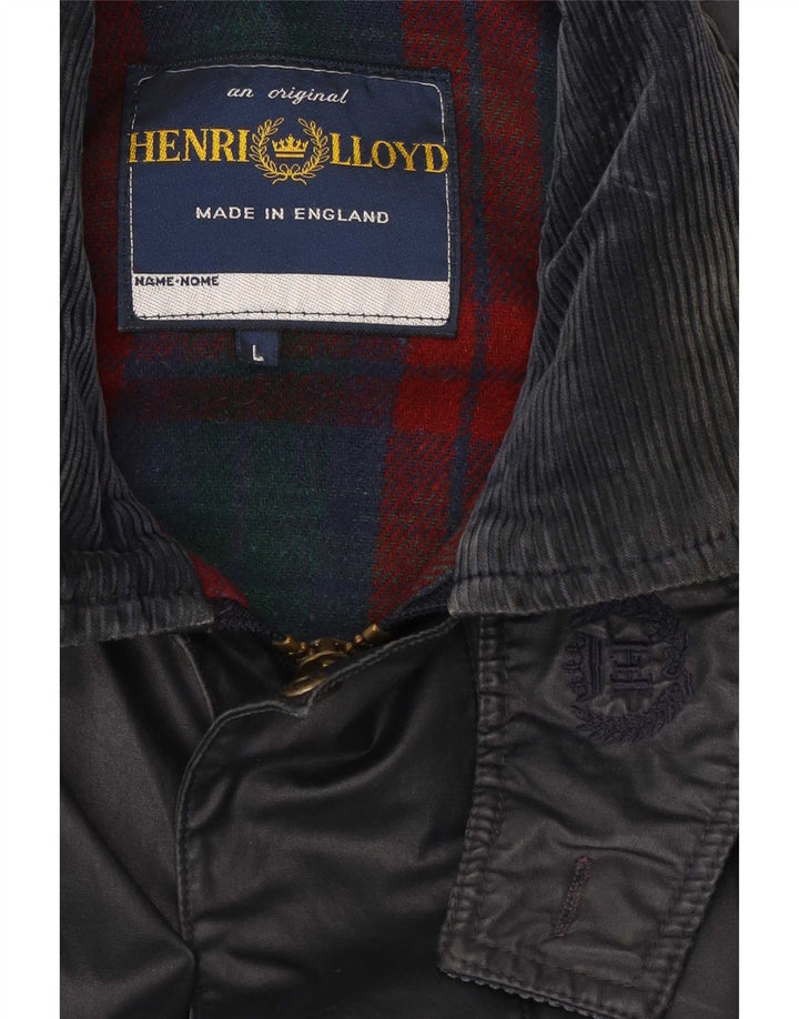 Giacca a vento da uomo Henri Lloyd UK 40 Large Blu Navy