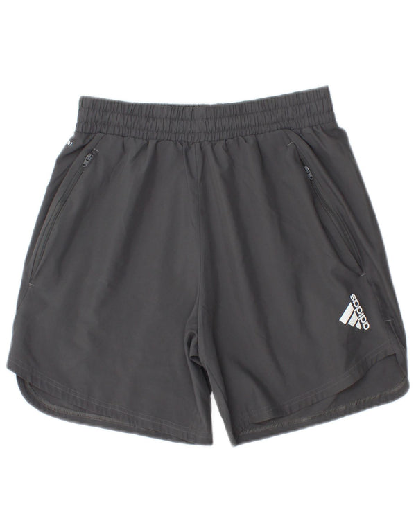 Adidas Mens Aeroready Sport Shorts Small  Grey