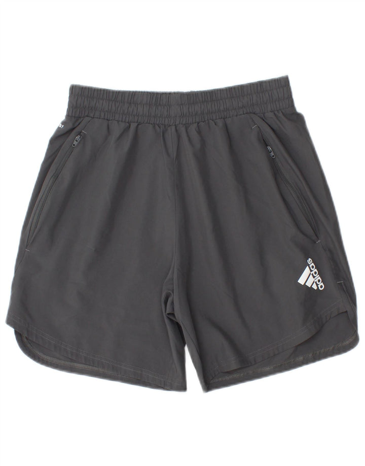 Pantaloncini sportivi Adidas Aeroready da uomo piccoli grigi