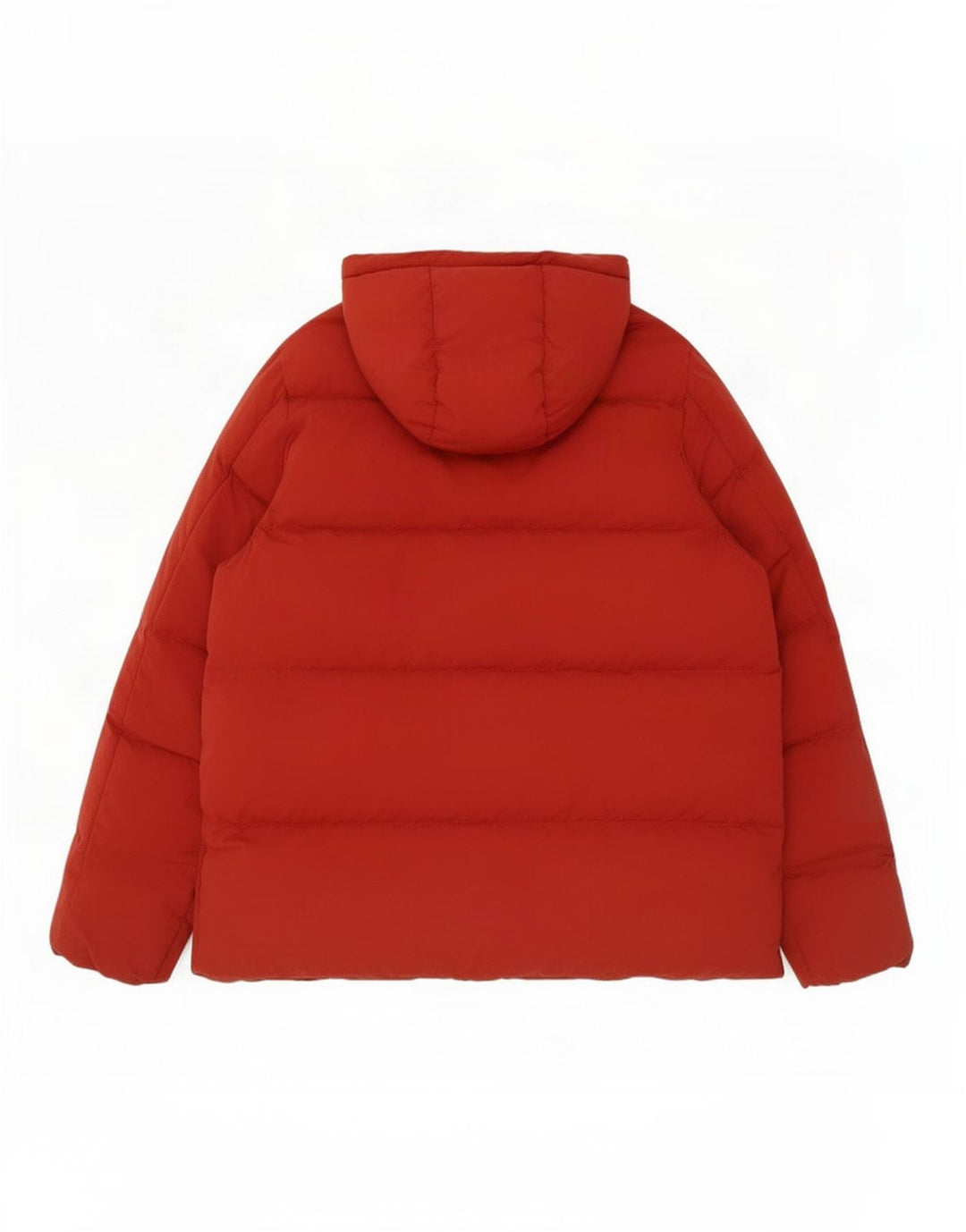 Seventy Cappotto imbottito con cappuccio da uomo UK 40 Large Rosso Poliestere