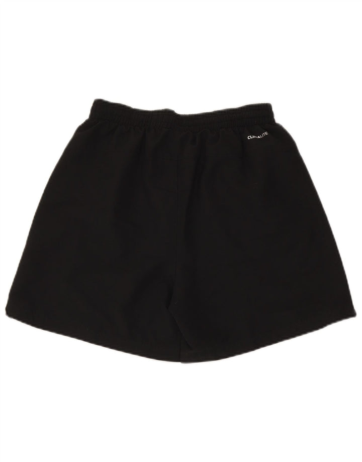 Pantaloncini sportivi Adidas da ragazzo 15-16 anni in poliestere nero