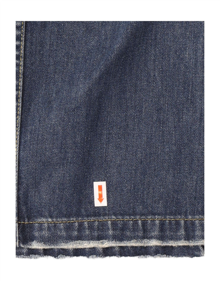 BENETTON Womens Denim Skirt W30 Mediium Blue Cotton Vintage Benetton and Second-Hand Benetton from Messina Hembry 