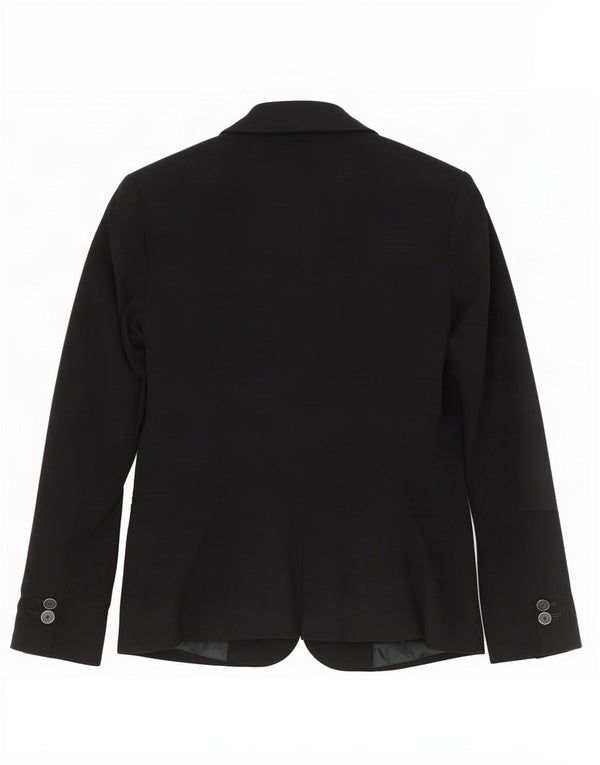 Giacca blazer a 1 bottone da donna Zara UK 10 piccola nera