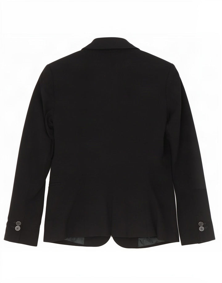 Giacca blazer a 1 bottone da donna Zara UK 10 piccola nera