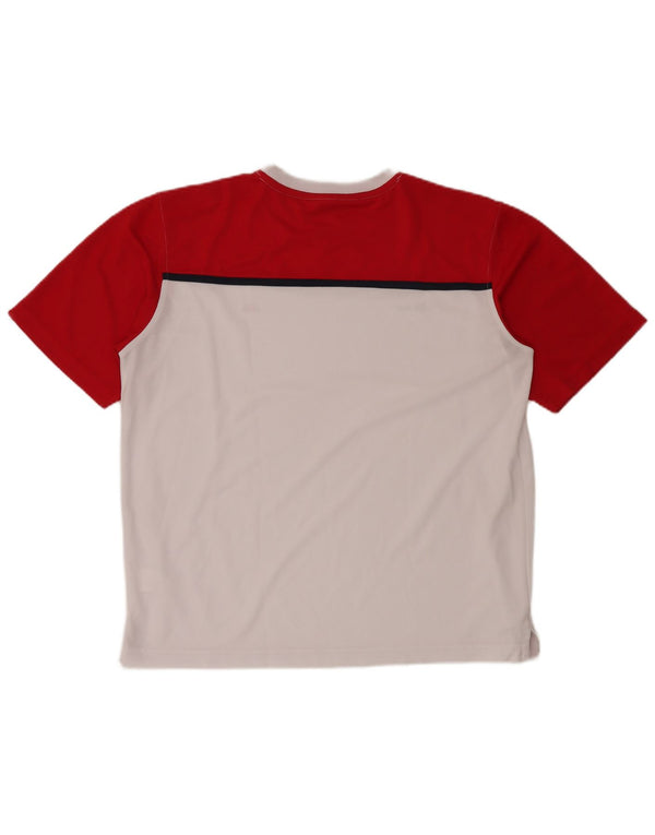 T-shirt da uomo ELLESSE Top XL bianca color block