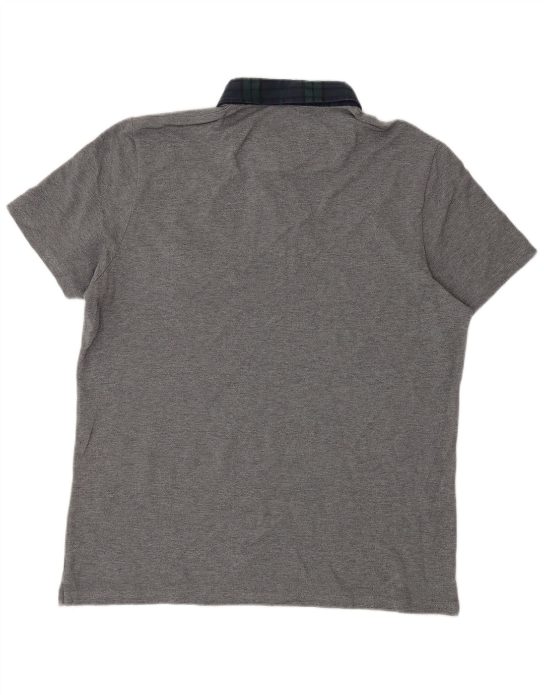 Polo da rugby da uomo Lyle & Scott grande in cotone grigio