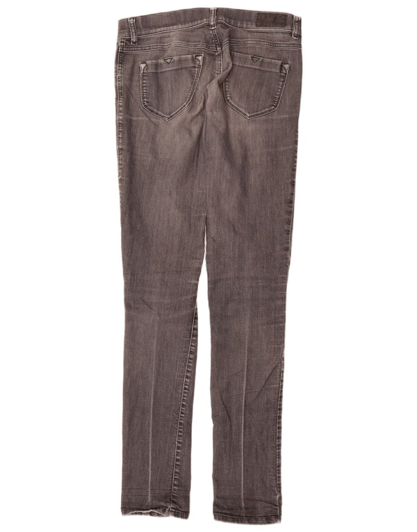 Jeans skinny super slim a vita bassa da donna Diesel Livier W29 L34 cotone grigio