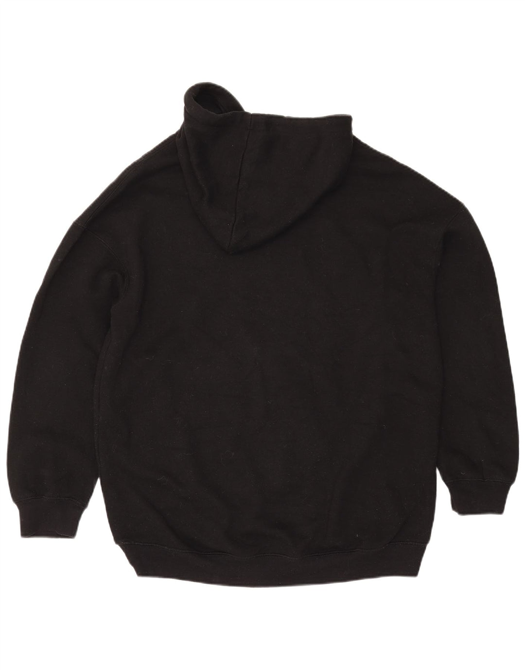Maglione oversize con cappuccio da donna Zara UK 10 piccolo poliestere nero
