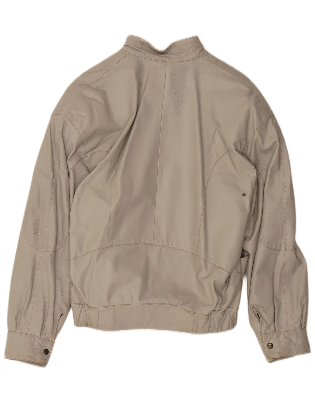 Giacca in pelle da uomo Moda Italiana IT 48 Pelle beige medio