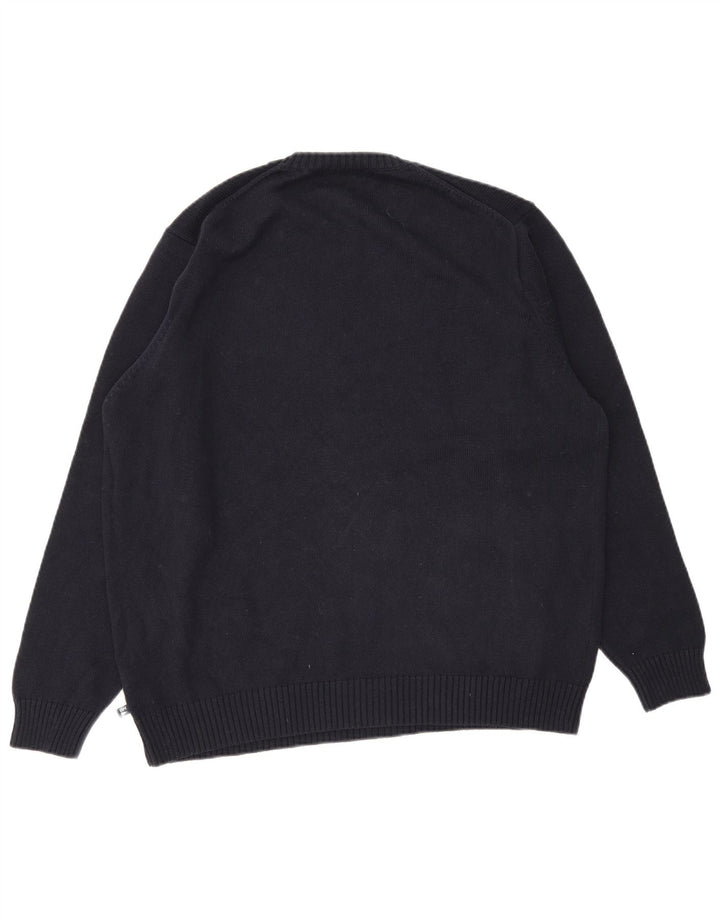 Maglione maglione girocollo da uomo Marks & Spencer blu Harbour XL blu navy