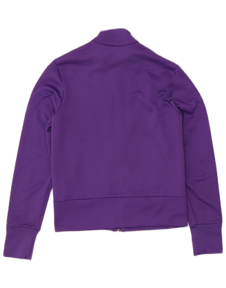 Giacca da tuta da donna ADIDAS UK 12 poliestere viola medio