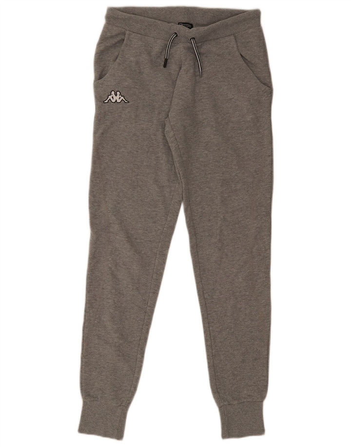 Pantaloni da tuta da uomo Kappa Joggers in cotone grigio medio