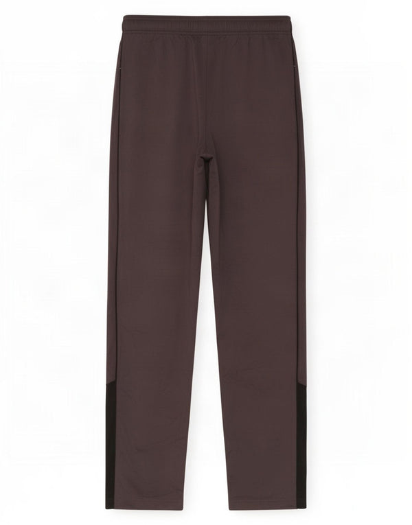 Pantaloni da tuta da uomo Fila in poliestere color block grigio medio