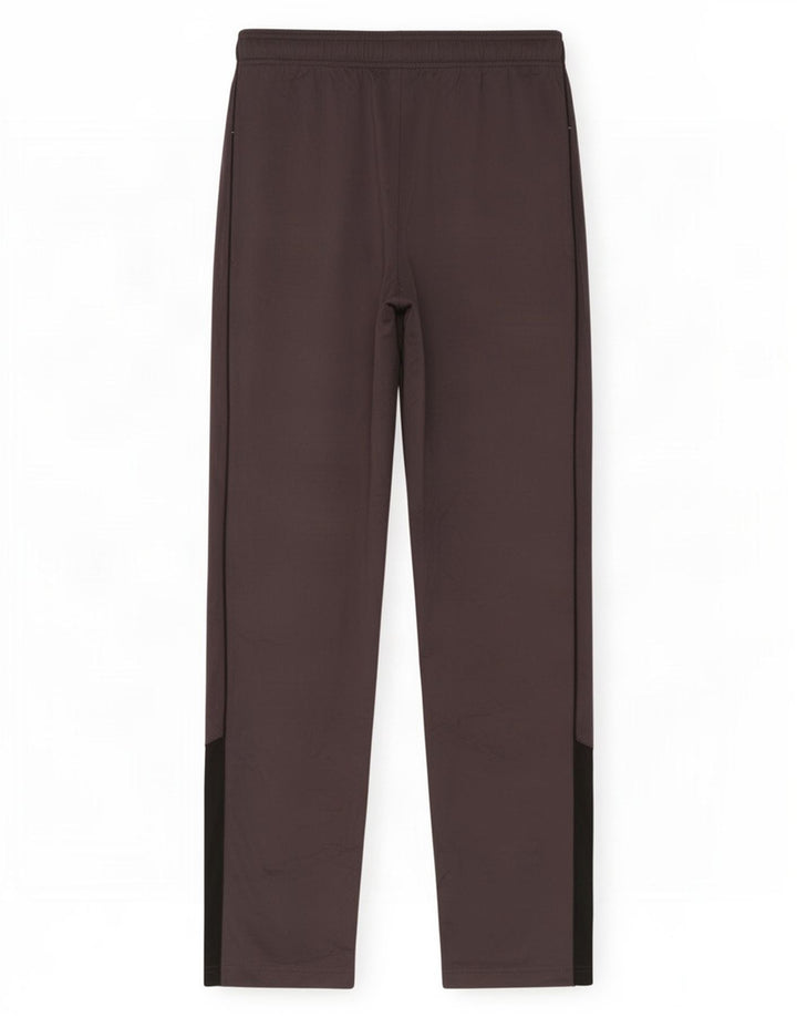 Pantaloni da tuta da uomo Fila in poliestere color block grigio medio