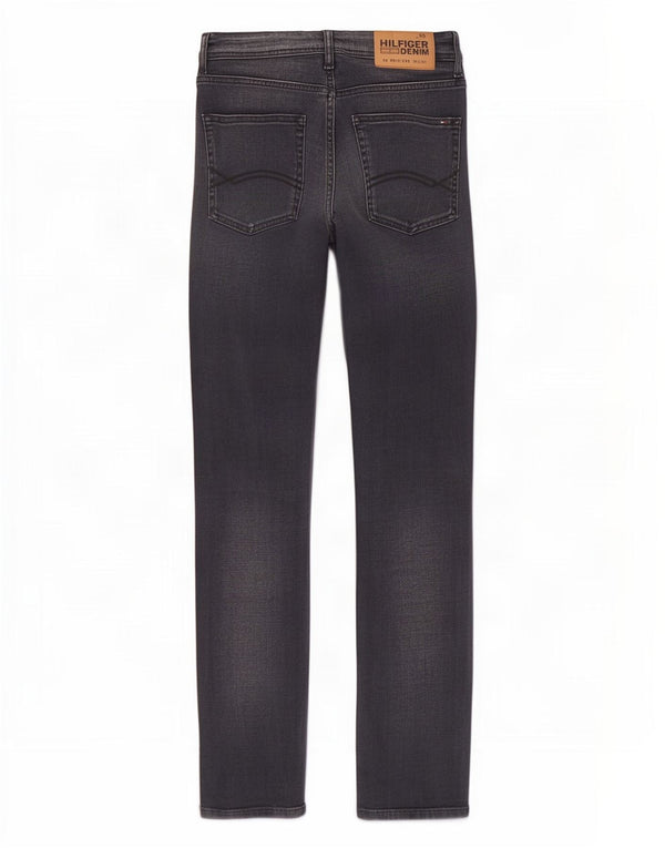 Tommy Hilfiger Ragazzi Slim Jeans 13-14 anni W30 L30 Blu Cotone