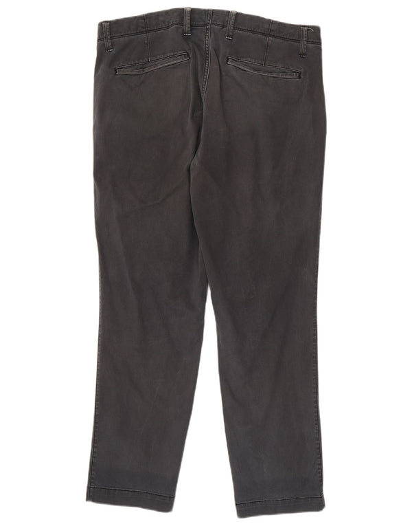 Pantaloni chino slim fit da uomo Gap W34 L30 cotone grigio