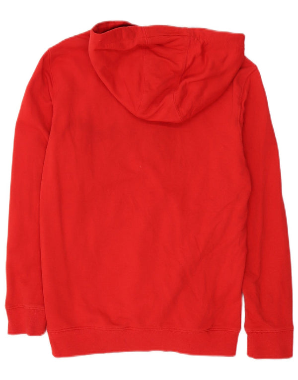 Felpa con cappuccio grafica da ragazzo Vans 10-11 anni in cotone rosso medio