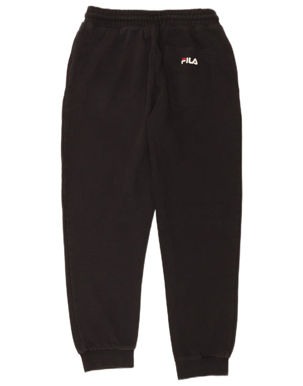 Pantaloni da tuta da uomo Fila Joggers Large in cotone nero