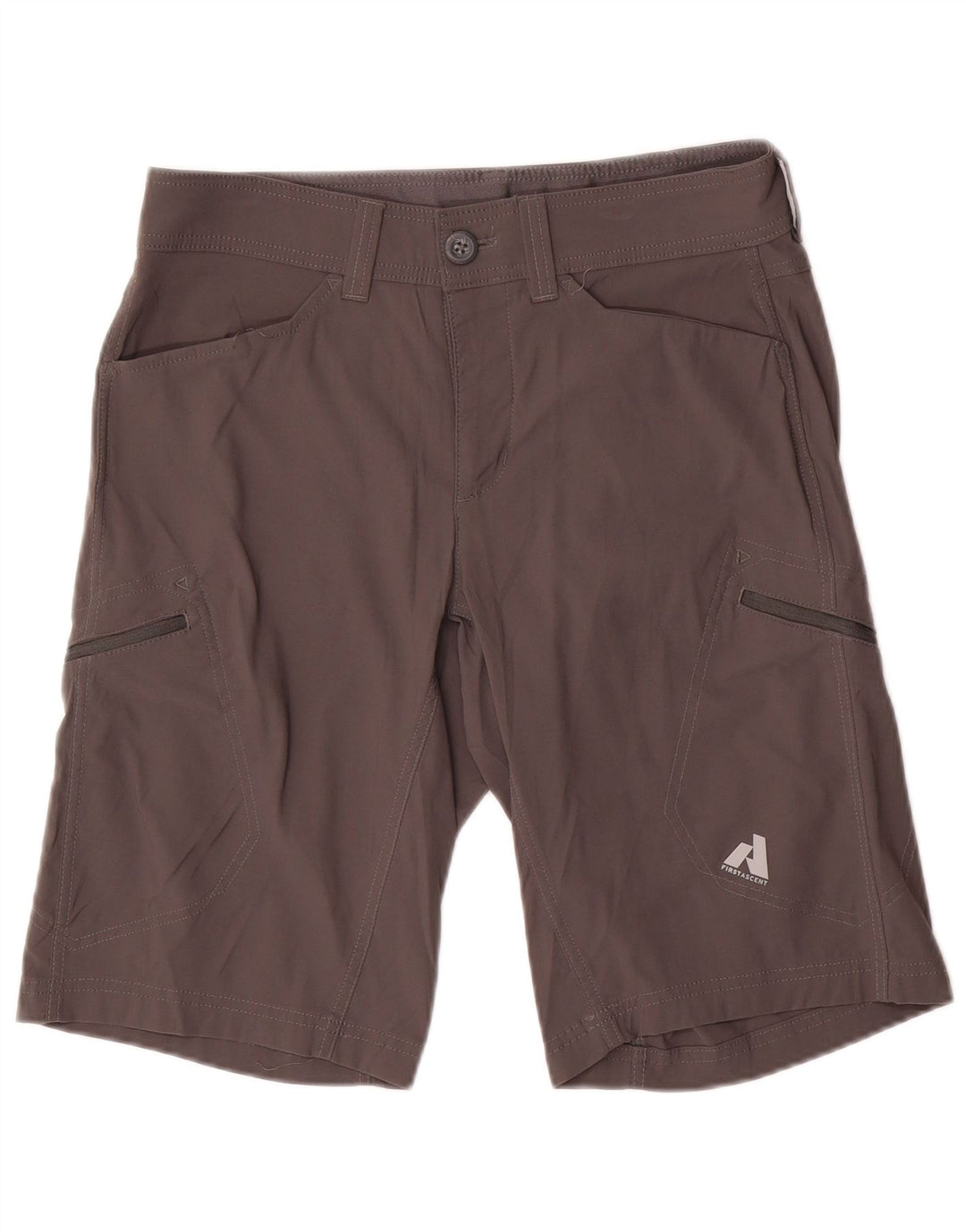 Pantaloncini cargo da uomo EDDIE BAUER W30 Nylon grigio medio
