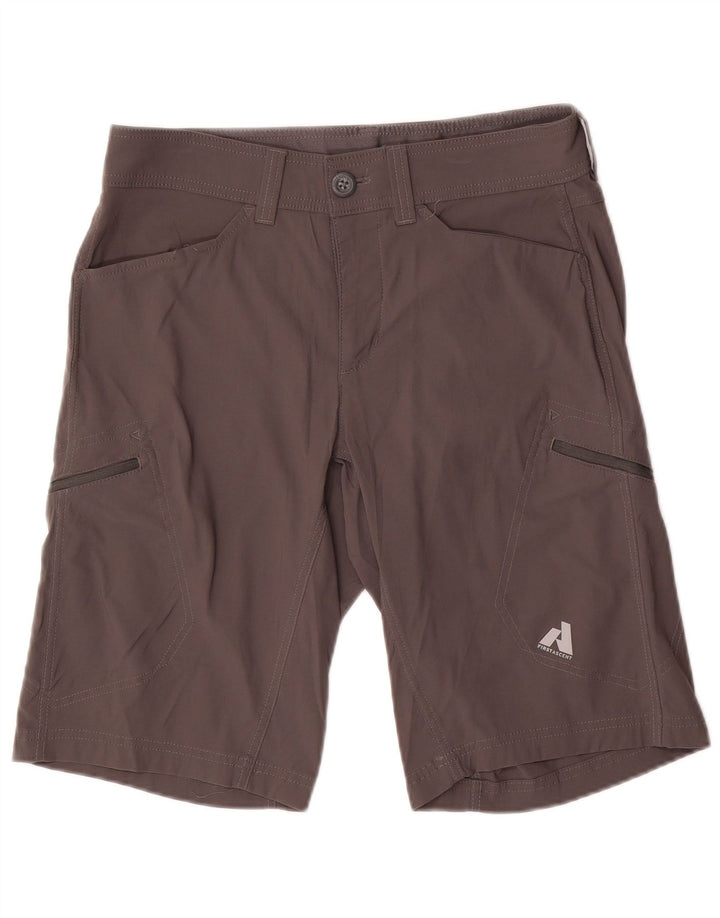 Pantaloncini cargo da uomo EDDIE BAUER W30 Nylon grigio medio