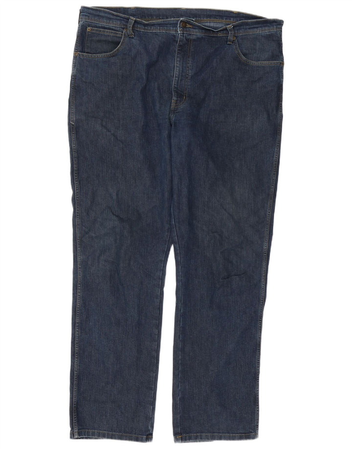 Jeans dritti da uomo Wrangler W42 L32 Blu