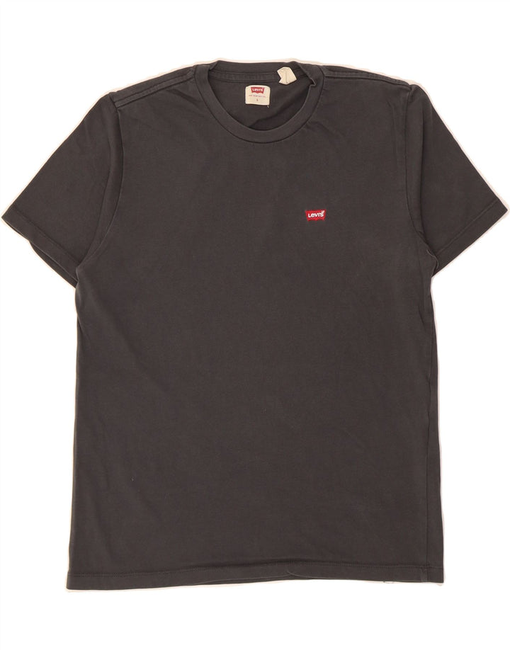 LEVI'S Mens T-Shirt Top Small Grey Cotton Vintage Levi's and Second-Hand Levi's from Messina Hembry 