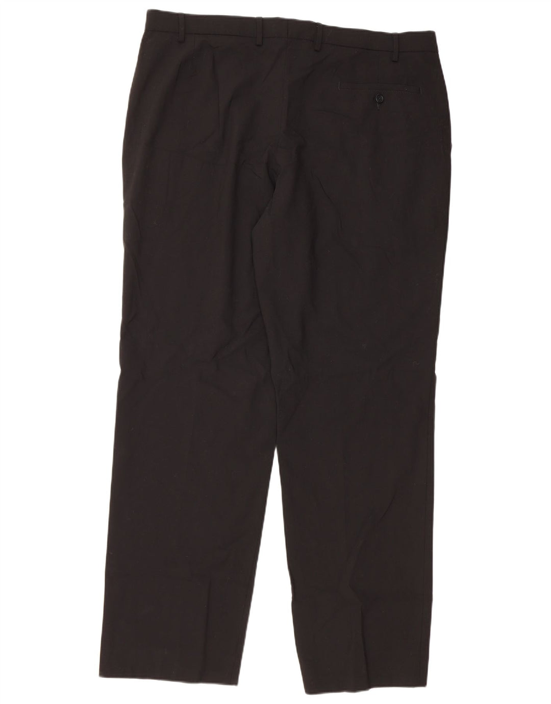 Pantaloni da abito su misura da uomo Marks & Spencer W40 L33 classici in lana nera