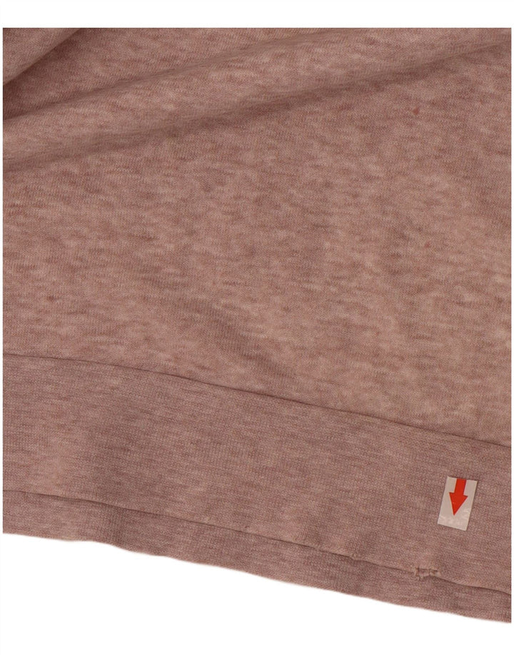 Felpa Adidas Uomo Maglione Grande Rosa Cotone