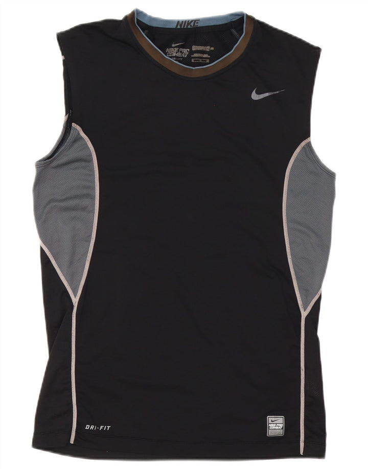 Canotta grafica Nike Dri Fit da uomo XL XL in poliestere color block nero