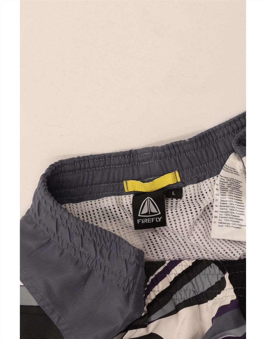 FIREFLY Pantaloncini da bagno da uomo Grandi poliestere geometrico multicolore