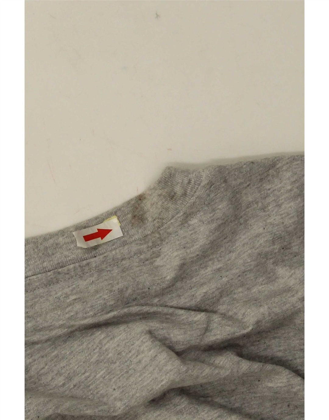 T-shirt grafica da uomo Puma grande in cotone grigio