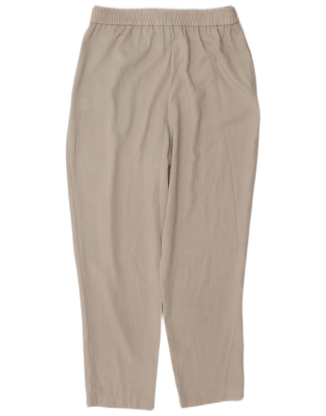 Pantaloni casual affusolati da donna Zara piccoli W26 L25 poliestere beige