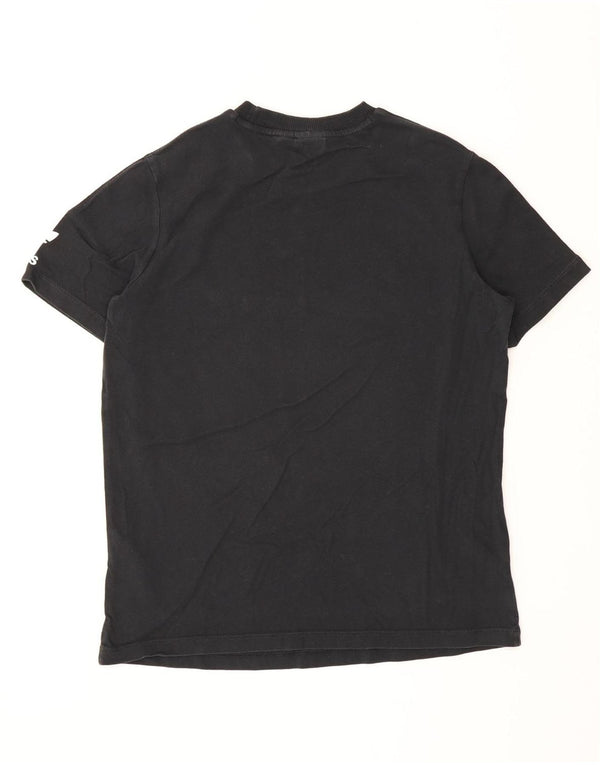 T-shirt da donna Adidas Top UK 12 cotone medio nero