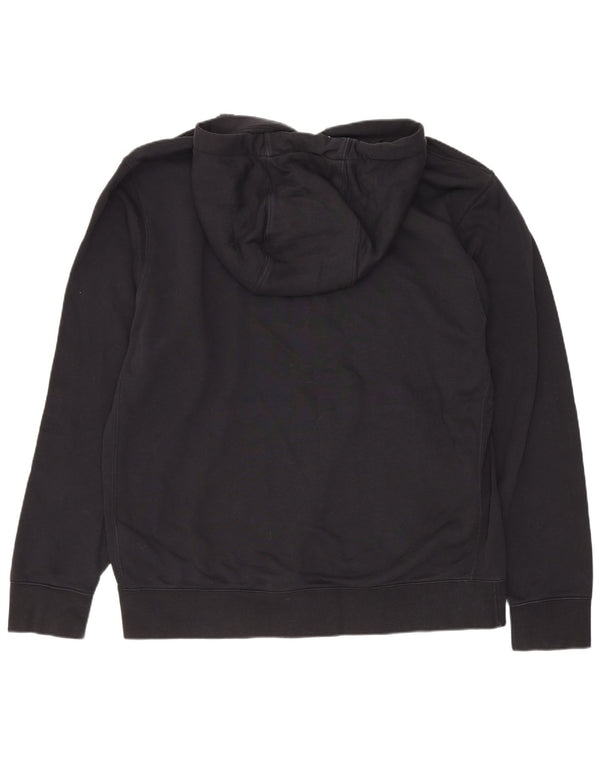 Felpa con cappuccio da uomo Nike Large in cotone nero