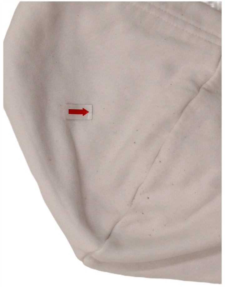 Felpa con cappuccio grafica JORDAN da bambino 13-14 anni XL in cotone bianco