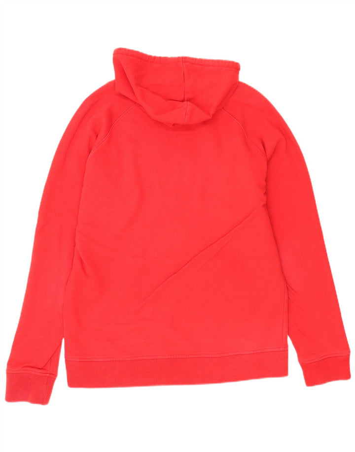 Maglione con cappuccio grafico da uomo Lotto Large in cotone rosso