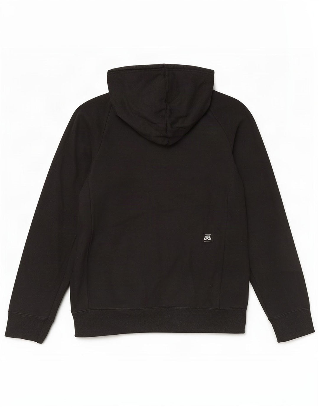 Felpa con cappuccio grafica Nike da uomo media nera