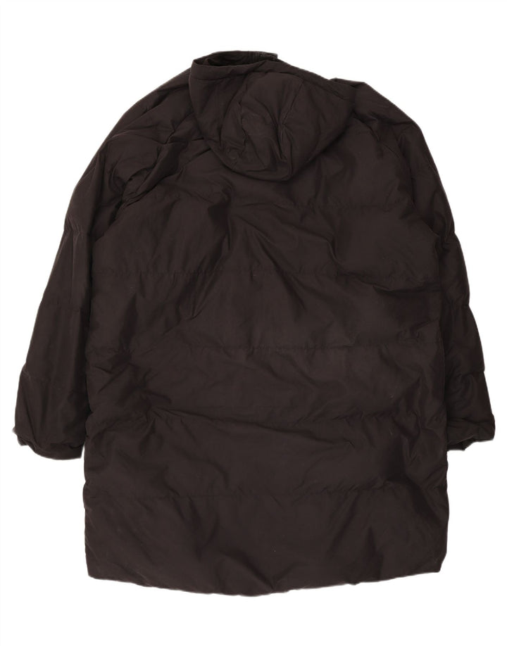 Cappotto imbottito con cappuccio da uomo Puma UK 40 grande poliestere nero